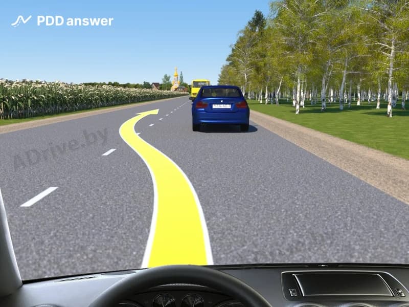 В чём Вы должны убедиться, управляя легковым автомобилем, до начала обгона?