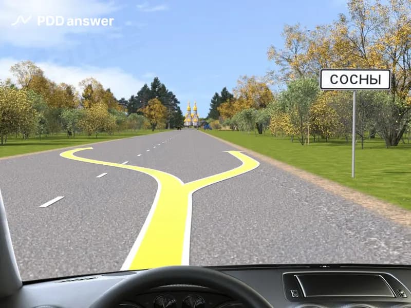 Разрешено ли Вам совершить остановку в показанной ситуации на участке дороги, не имеющем обочины, на которой можно было бы остановиться?