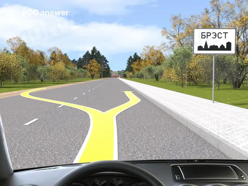 Где в показанной ситуации Вам, управляя легковым автомобилем, разрешено остановиться?