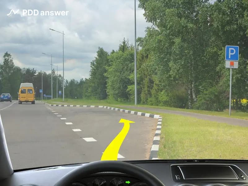 Разрешено ли Вам поставить свой легковой автомобиль на стоянку на показанной площадке?