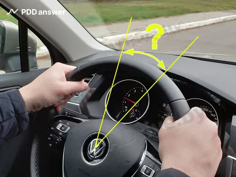 Легковой автомобиль не должен участвовать в дорожном движении, если суммарный люфт в рулевом управлении составляет: