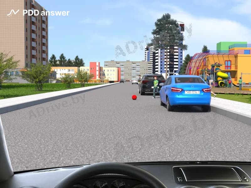 Какие меры Вам следует предпринять в показанной обстановке?