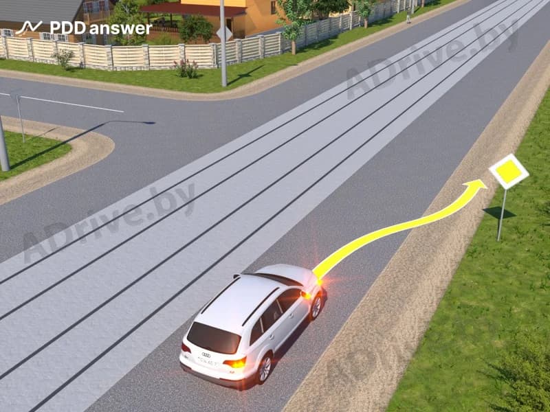 Разрешено ли водителю белого автомобиля совершить остановку в указанном месте?