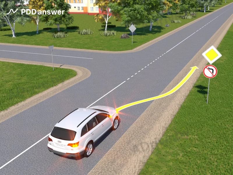 Разрешено ли водителю белого автомобиля совершить остановку в указанном месте?