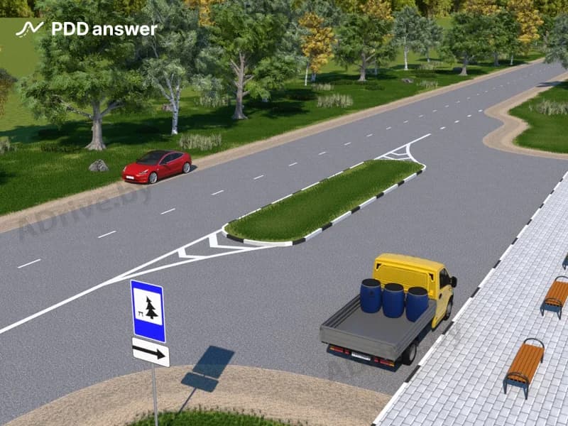 Кто из водителей поставил транспортное средство на стоянку вне населённого пункта в соответствии с Правилами дорожного движения?