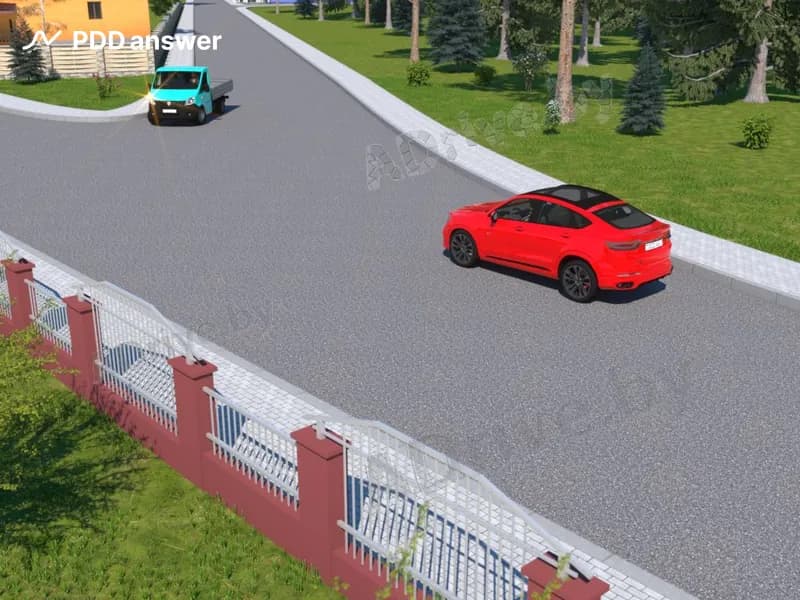 Кто из водителей в показанной ситуации обязан уступить дорогу?