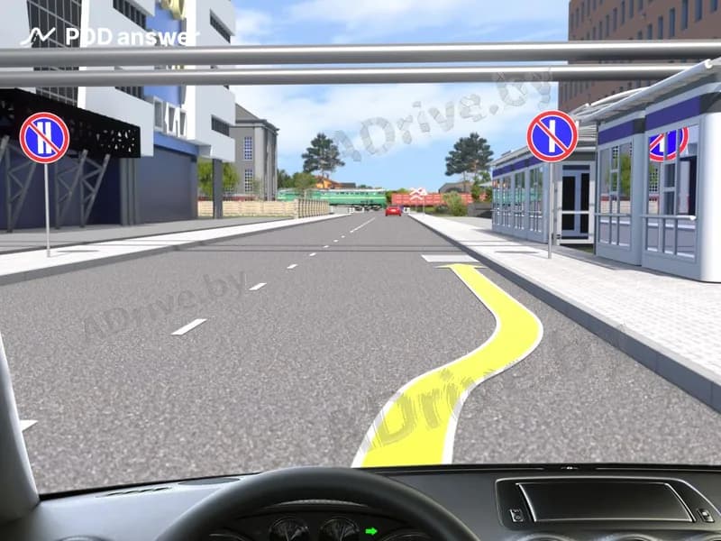 Разрешено ли Вам поставить автомобиль в населённом пункте на стоянку в указанном месте в нечётное число месяца?