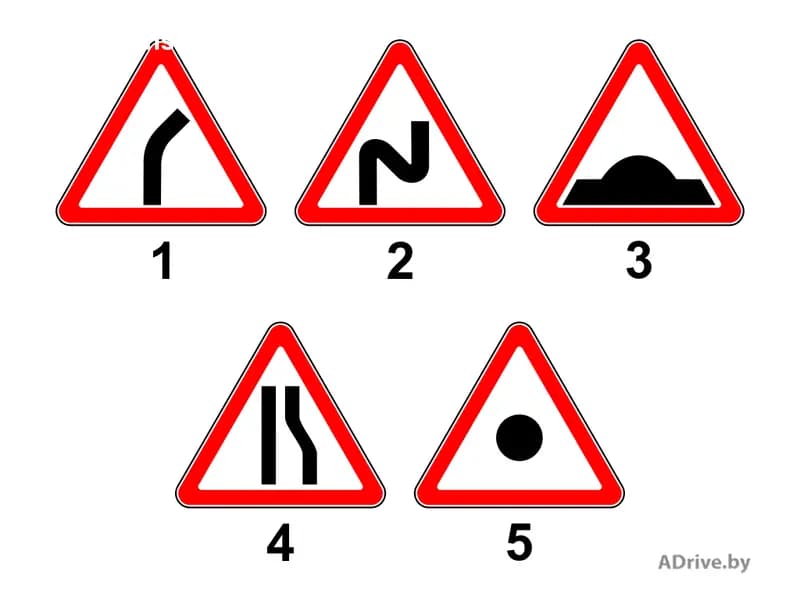 На каком расстоянии устанавливаются дорожные знаки, показанные на рисунке, вне населённого пункта?
