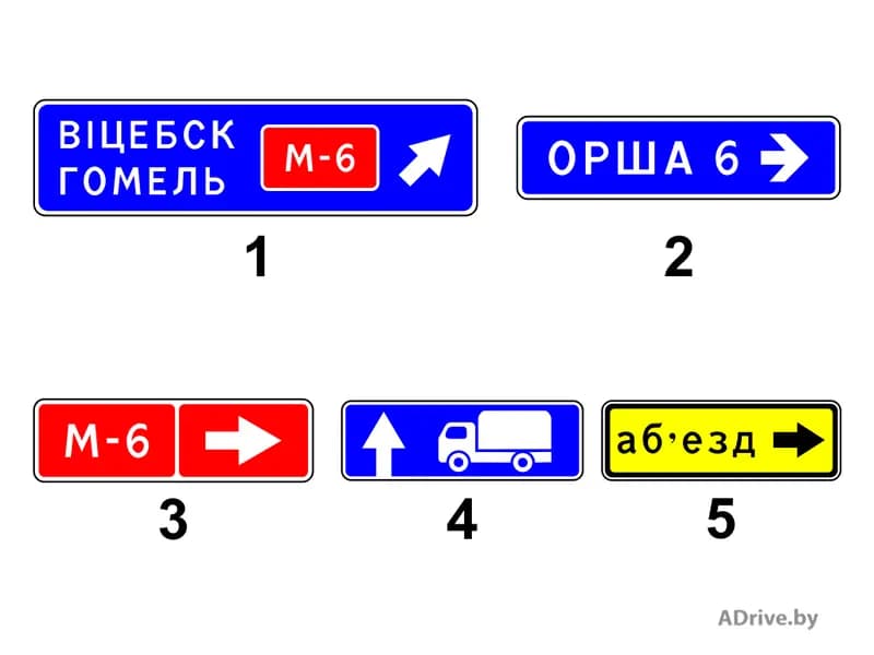 Какой из показанных на рисунке дорожных знаков имеет рекомендательный характер?