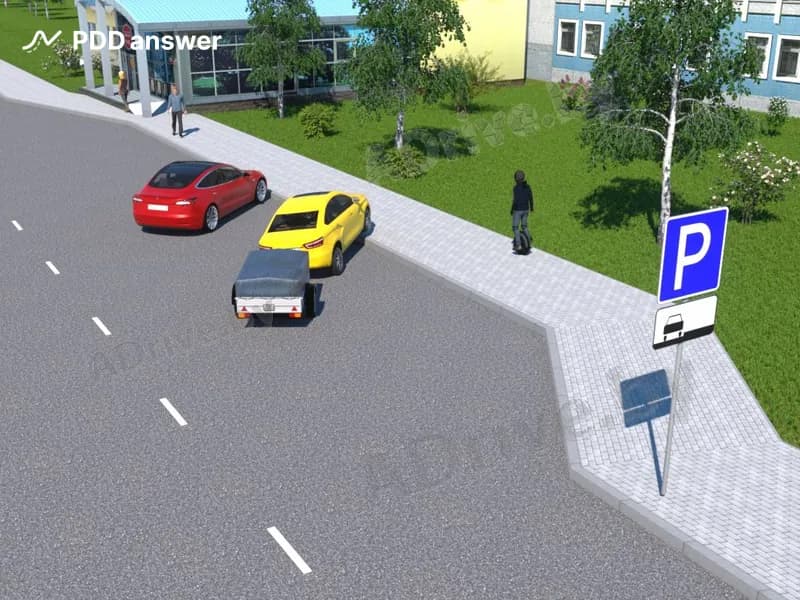 Правильно ли водители легковых автомобилей поставили их на стоянку?