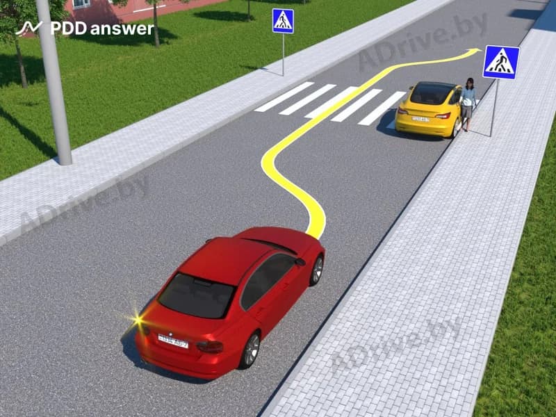 Кто из водителей в показанной ситуации нарушает Правила дорожного движения?