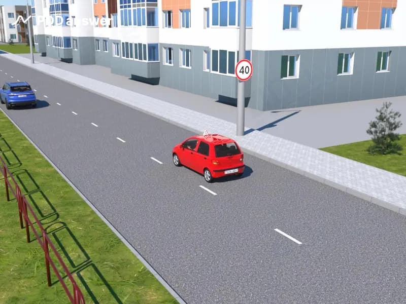 Разрешено ли превысить установленную скорость движения на 2–3 км/ч в населённом пункте при сдаче квалификационного практического экзамена на право управления механическим транспортным средством?