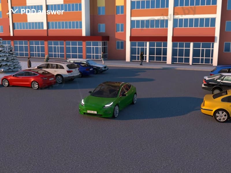 С какой максимальной скоростью разрешается движение водителю легкового автомобиля по прилегающей территории?