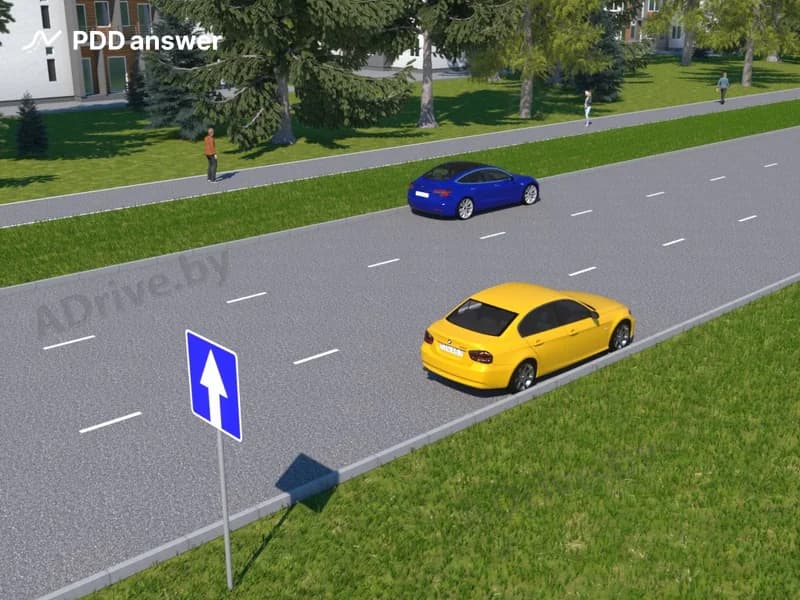 Кто из водителей в показанной ситуации нарушил Правила дорожного движения?