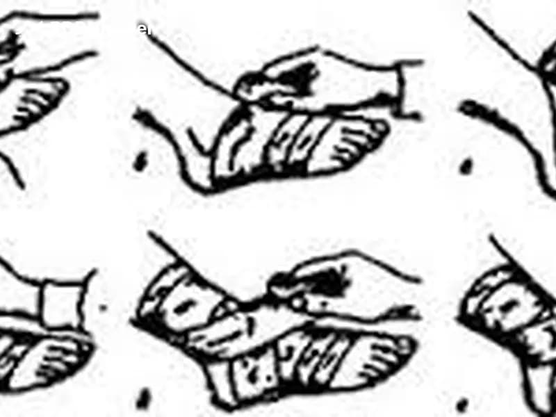 Какая повязка должна применяться при повреждении голеностопного сустава?