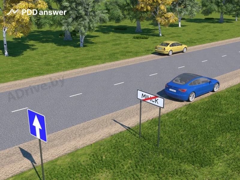 Кто из водителей в показанной ситуации нарушил Правила дорожного движения?