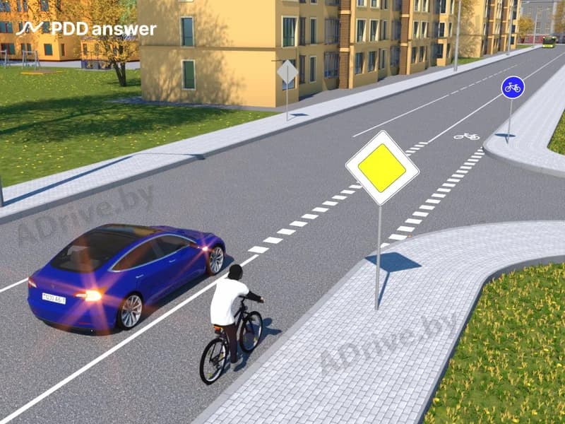 Кто в показанной ситуации обязан уступить дорогу?