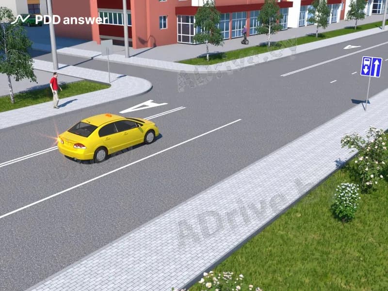 Нарушит ли Правила дорожного движения водитель автомобиля-такси, приводимого в движение двигателем внутреннего сгорания, совершив разворот на перекрёстке для посадки пассажира?