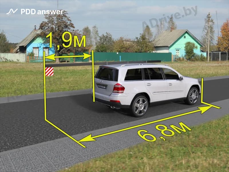 Относится ли показанное транспортное средство к категории крупногабаритных?