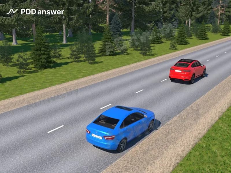 Водитель какого автомобиля занял правильное положение на проезжей части при движении по дороге, на которой не запрещено движение велосипедистов, всадников и гужевых транспортных средств?