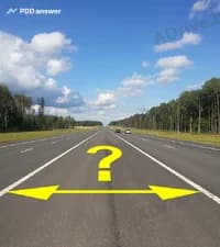 Чем является элемент дороги, обозначенный на изображении?