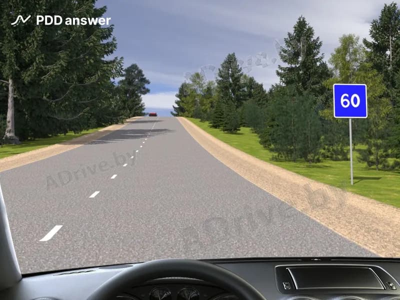 Разрешается ли Вам при управлении легковым автомобилем вне населённого пункта превысить скорость, указанную на дорожном знаке, на 15 км/ч, при условии, что Ваш водительский стаж составляет не менее двух лет?