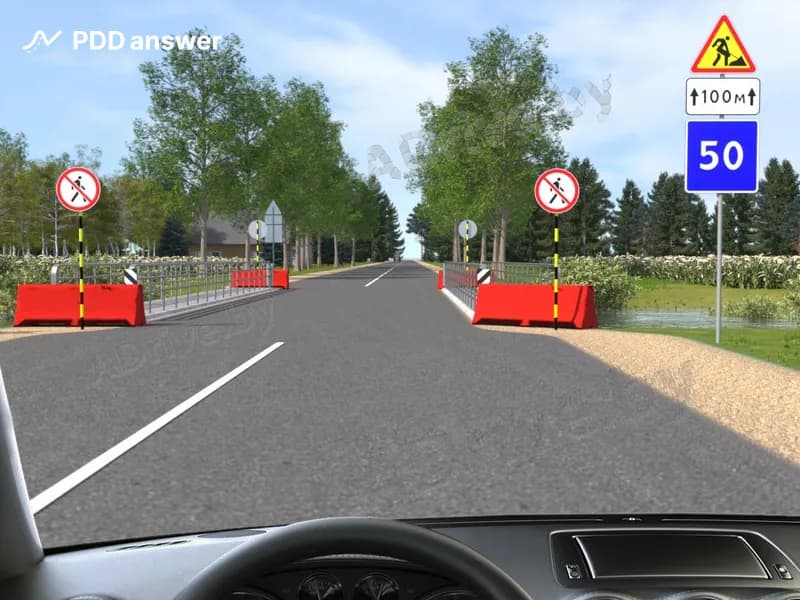 Как определяется в показанной ситуации зона действия дорожного знака «Рекомендуемая скорость»?