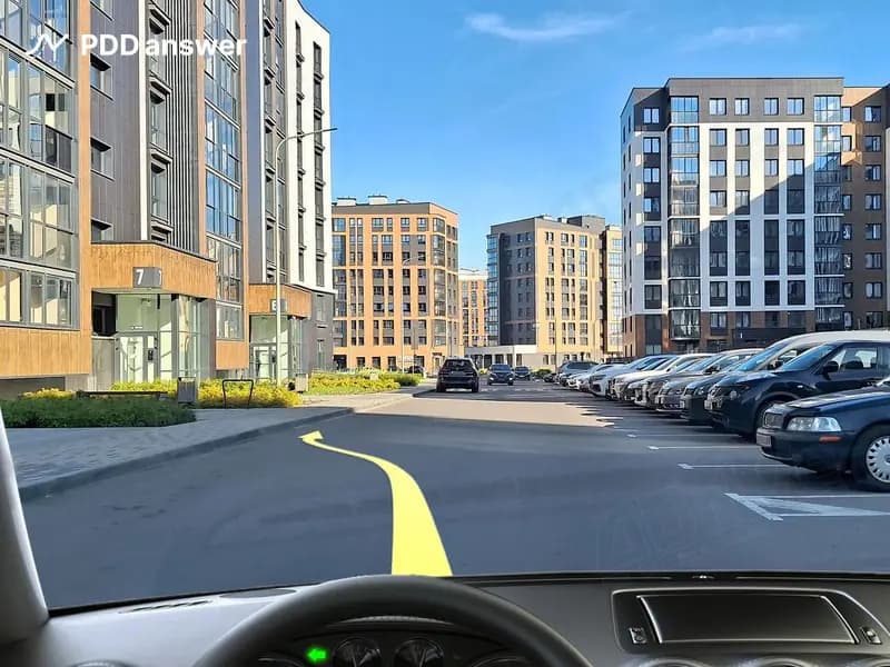 Разрешено ли Вам поставить легковой автомобиль на стоянку в указанном месте?