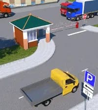 Разрешено ли в каком-либо из перечисленных случаев водителю грузового автомобиля с фактической массой не более 3.5 тонны поставить автомобиль на парковку, расположенную слева от дороги?