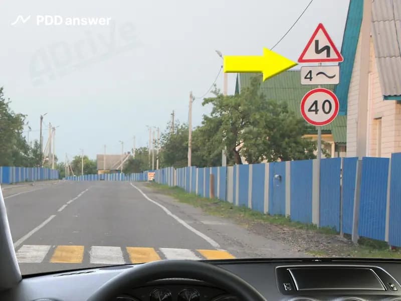 О чём информируют водителя показанные дорожные знаки?