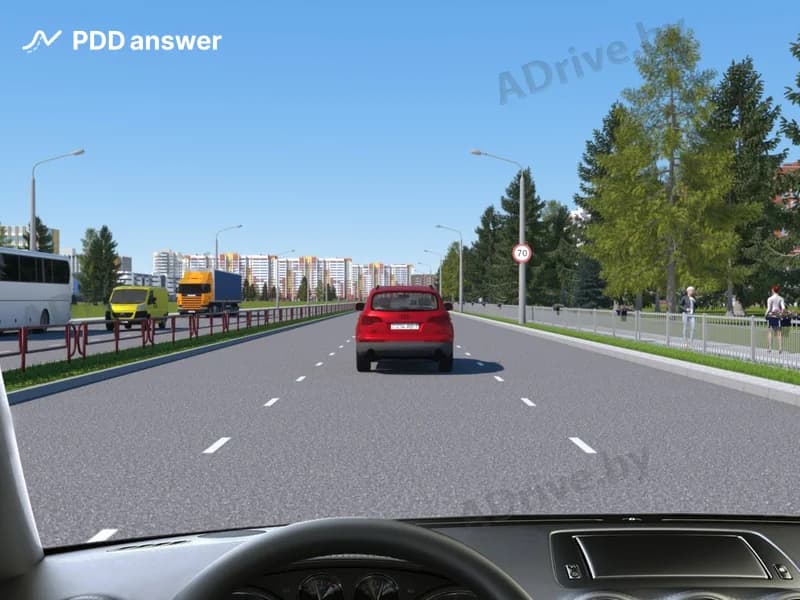 В каких случаях Вам разрешается наезжать на прерывистые линии горизонтальной дорожной разметки?