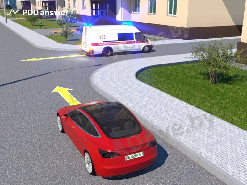 Кто в показанной ситуации обязан уступить дорогу?