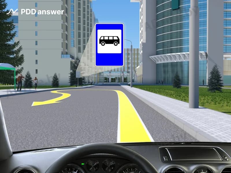 Разрешено ли Вам, управляя легковым автомобилем, выполнить разворот в показанном месте?