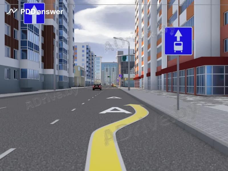 Разрешено ли Вам, управляя легковым автомобилем, поставить его на стоянку на показанном участке дороги?