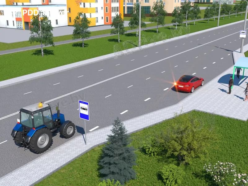 Кто в показанной ситуации обязан уступить дорогу?