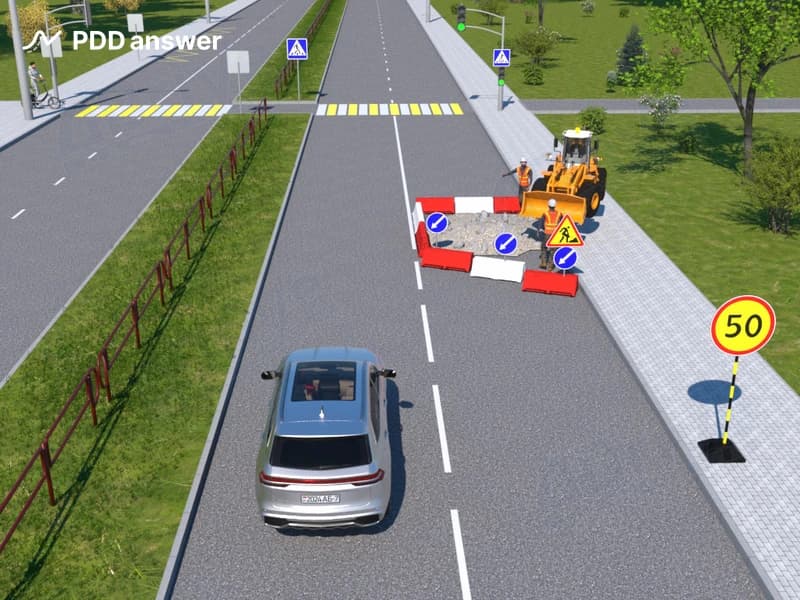 Разрешается ли водителю легкового автомобиля двигаться со скоростью 60 км/ч после проезда регулируемого пешеходного перехода?