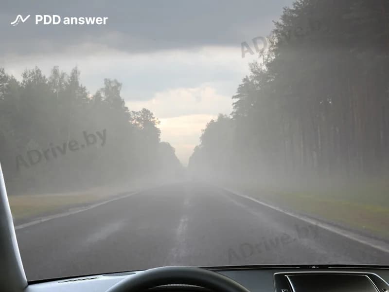 Как влияют условия недостаточной видимости на восприятие расстояния?