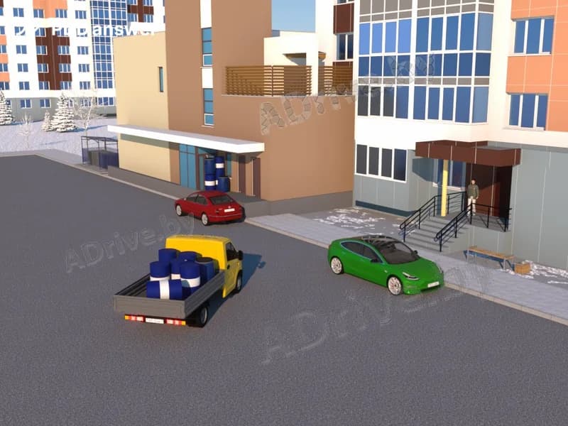 Водители каких автомобилей нарушили Правила дорожного движения в показанной на рисунке ситуации?