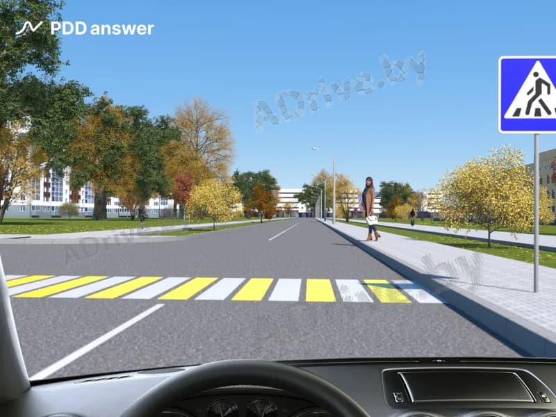 Кто должен уступить дорогу (предоставить преимущество) в представленной ситуации?