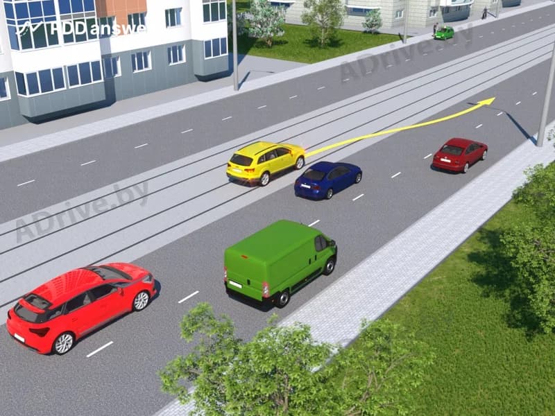 Кто в показанной ситуации должен уступить дорогу?