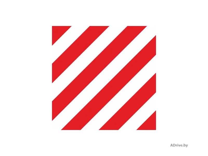 Как правильно должен быть установлен опознавательный знак «Крупногабаритный груз»?