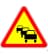 О чём информирует водителей предупреждающий дорожный знак, изображённый на рисунке?
