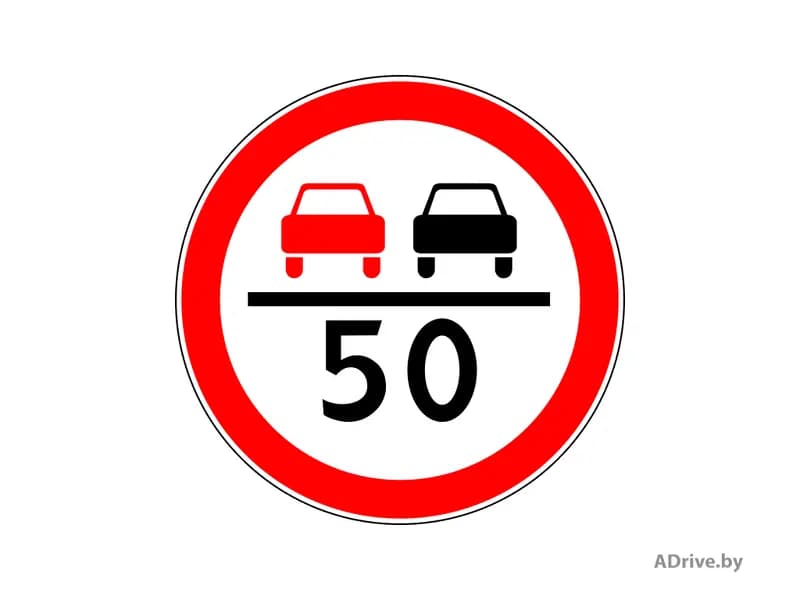 Показанный на рисунке дорожный знак запрещает: