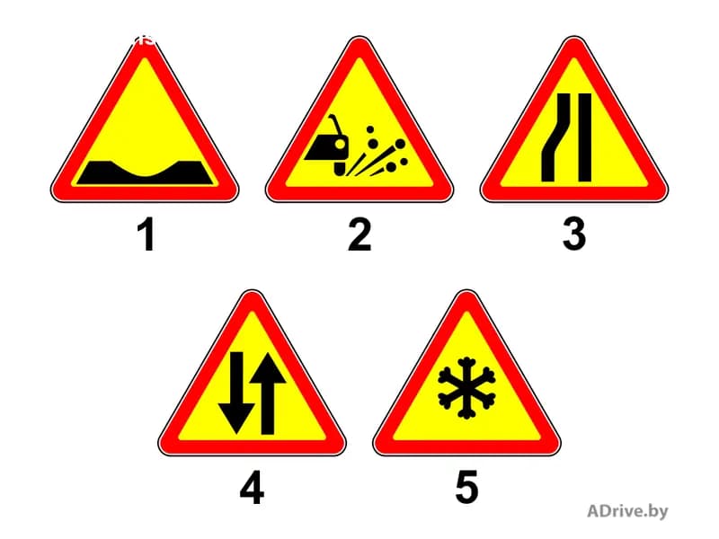 На каком расстоянии устанавливаются дорожные знаки, показанные на рисунке, в населённом пункте?