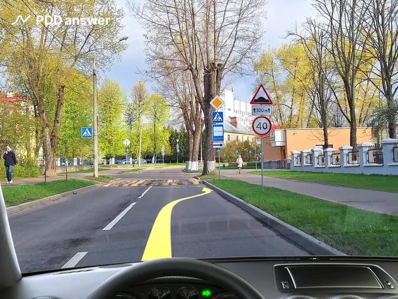 Разрешена ли Вам остановка в указанном месте?