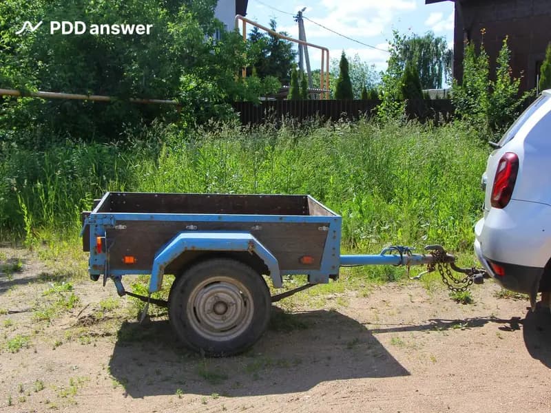 Разрешается ли участие в дорожном движении механических транспортных средств и прицепов, не зарегистрированных в установленном порядке?