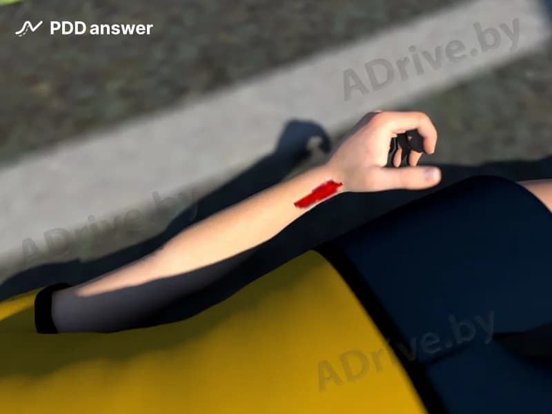 Какие из перечисленных признаков являются характерными для венозного кровотечения?