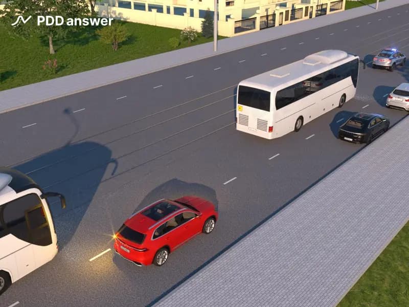 Разрешается ли занимать место в организованной транспортной колонне?