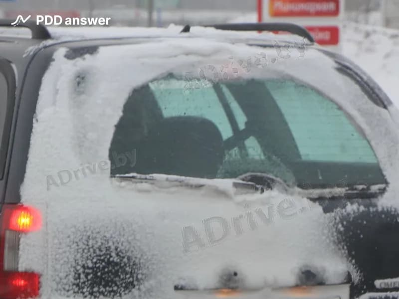 Разрешается ли участие в дорожном движении автомобиля, у которого стеклоочиститель заднего стекла работает с частотой перемещения щётки в режиме максимальной скорости менее 35 двойных ходов в минуту?