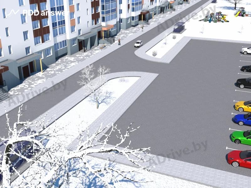 Является ли показанная территория жилой зоной?